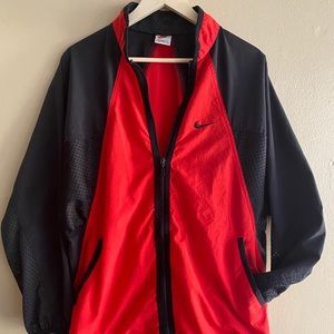 VTG Nike Mens Vented Softshell Windbreaker Jacket